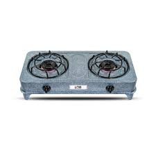 Double Burner Heavy Cast Iron Gas Stove